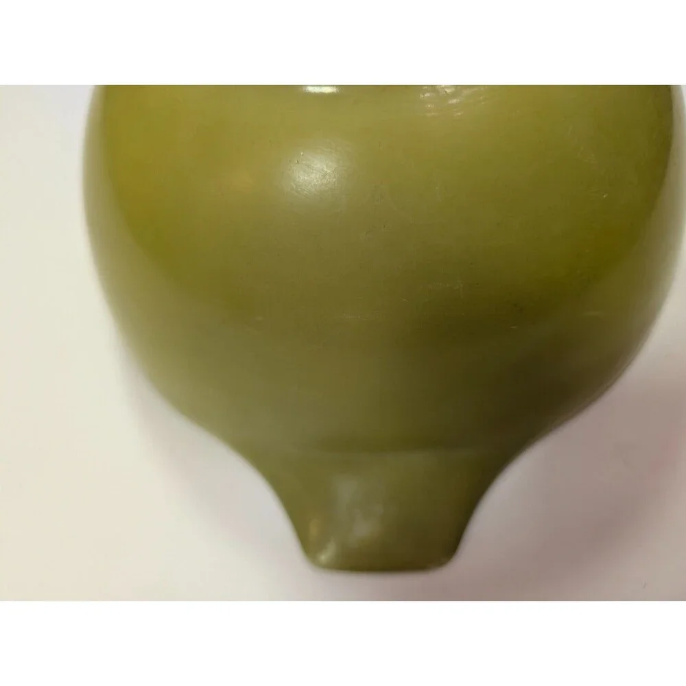 Vintage Pyrex Avocado Green Cinderella Mixing Bowl #441 1.5 Pt 7